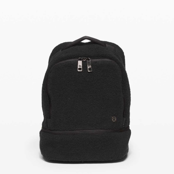 lululemon athletica Handbags - Lululemon City Adventurer Backpack Sherpa Fleece